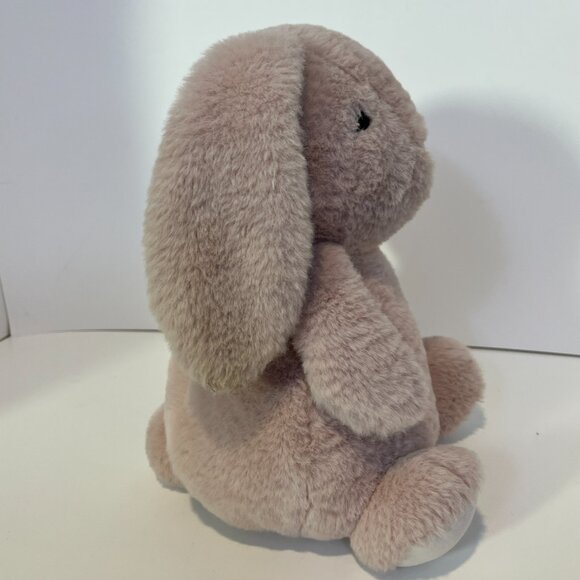 Manhattan Toy Company 11" Pink Chubby Plush Easter Bunny Lop Ear Rabbit 2018 - Picture 5 of 16